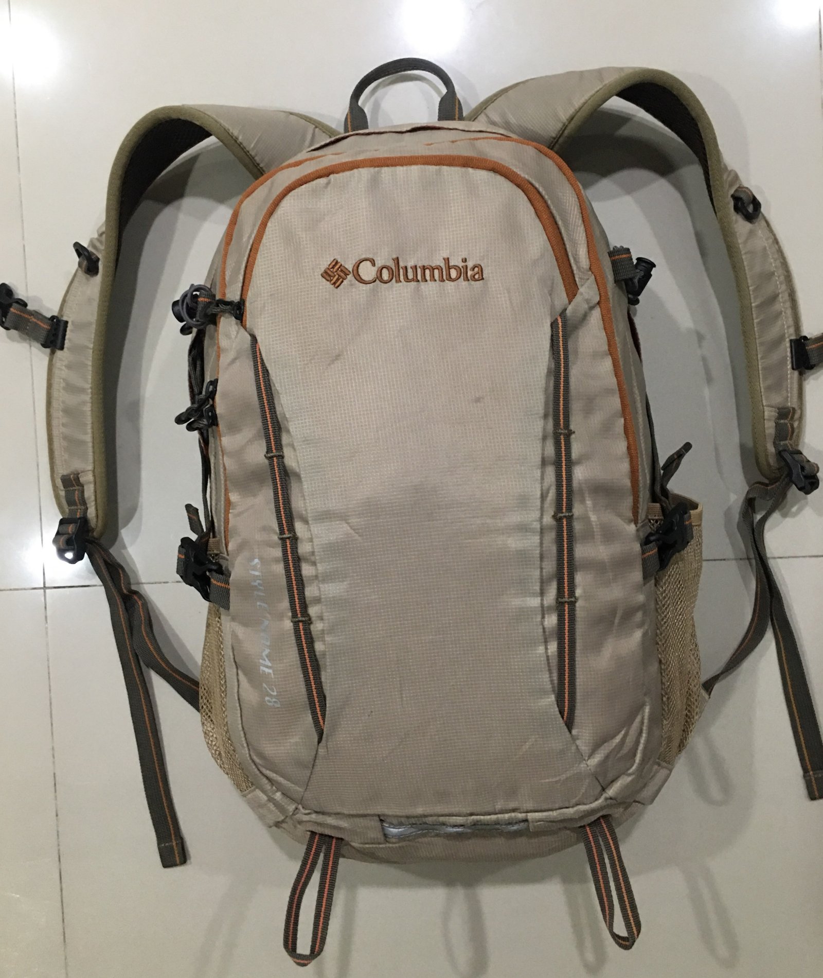 Columbia Backpack Khaki - Gambar 2